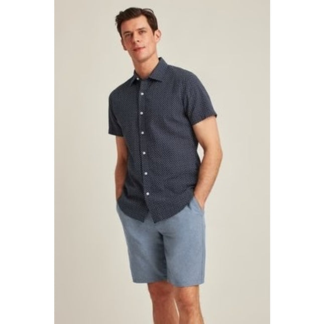 Bonobos Performance Link Golf Shorts Downpour Heather Athletic 7" Chino Men's 36