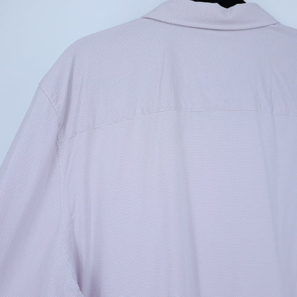 Rhone Commuter Shirt White Printed Sport Button Up Long Sleeve Men's XXL