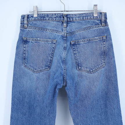 FRAME Le Slouch Jeans Creation Blue Medium Wash Mid Rise Women's 26