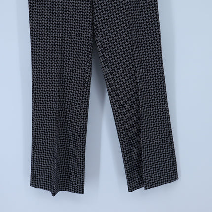 Rag & Bone Irina Pants Kick Flare Black Multi NWT Cropped Pull On Women's M