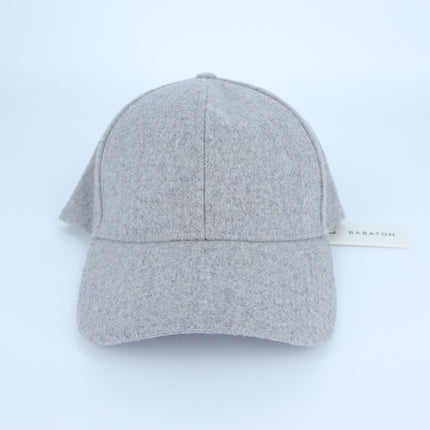 Babaton Premier Baseball Hat Heathered Gray NWT Wool Blend Unisex O/S