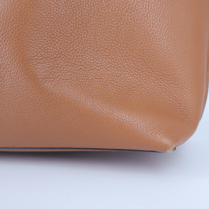 Rebecca Minkoff Megan Tote Caramello Tan Leather Antique Brass Large Bag