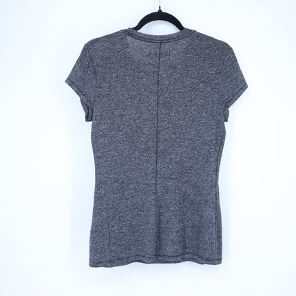 Rag & Bone Jean Tee Heathered Charcoal Gray Short Sleeve Crew Neck Women's S