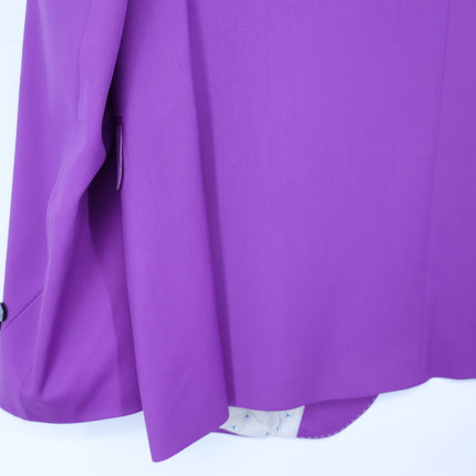 MACEOO Blazer Descartes Resistance10 Purple Wool Single Breasted Men's 46/XL