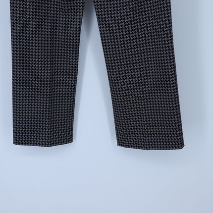 Rag & Bone Irina Pants Kick Flare Black Multi NWT Cropped Pull On Women's M