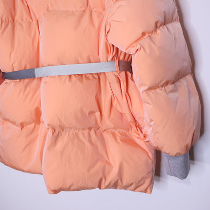 STELLA McCARTNEY NEW Kayla Quilted Down Puffer Jacket Orange Women's 50/16