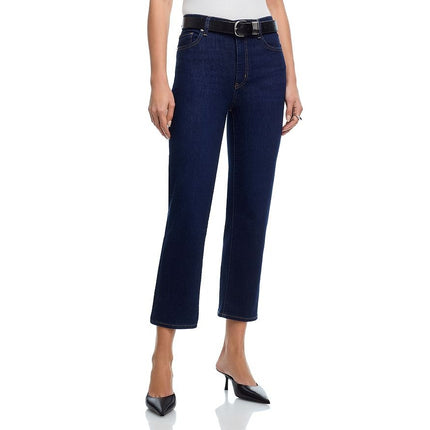 Frame Pixie Le Sleek Jeans Fairway Blue High Rise Straight Leg Women's 32