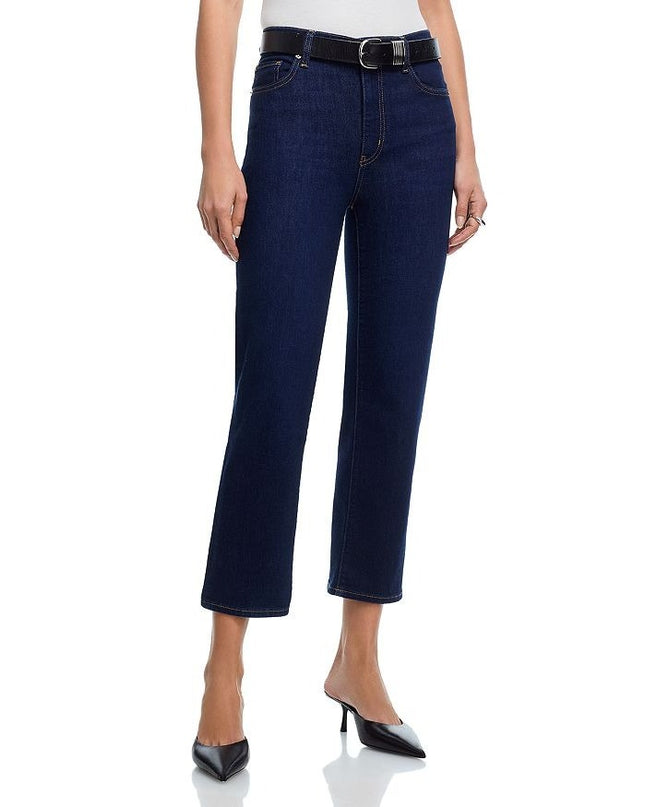 Frame Pixie Le Sleek Jeans Fairway Blue High Rise Straight Leg Women's 32