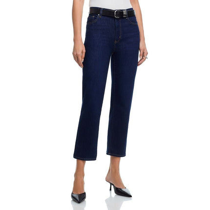 Frame Pixie Le Sleek Jeans Fairway Blue High Rise Straight Leg Women's 32