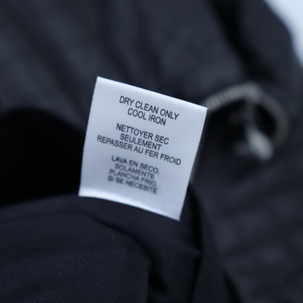 Worth New York Quilted Faux Leather Vest Black Full Zip Collared Women's XSP