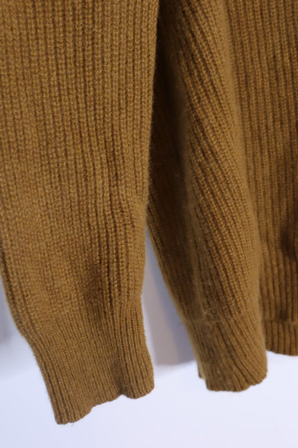 JENNI KAYNE 100% Cashmere Cocoon Cardigan Bronze Long Sleeve Women's S