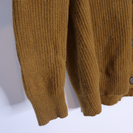 JENNI KAYNE 100% Cashmere Cocoon Cardigan Bronze Long Sleeve Women's S