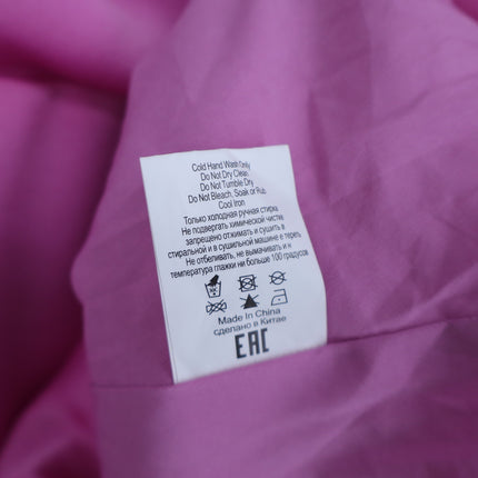 ATOIR Lost To The Night Dress Pink Fuchsia Mini Balloon Hem Puff Sleeve Womens 4
