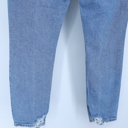 AGOLDE Nico High Rise Slim Jeans Chronicle Blue Light Wash Ankle Cut Women's 29