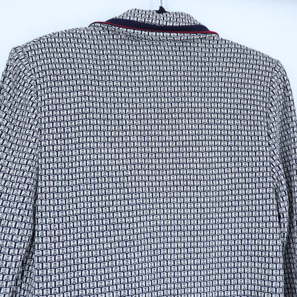 ST. JOHN Collection Longline Knit Jacket Summer Wool Quiet Luxury Women's 6