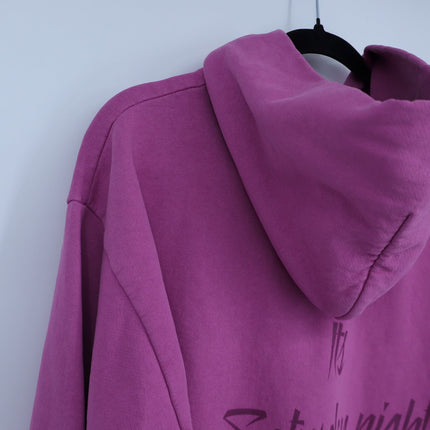 Cloney Purple Rain Corvette Hoodie Prince Pullover Graphic Sweatshirt Women's L