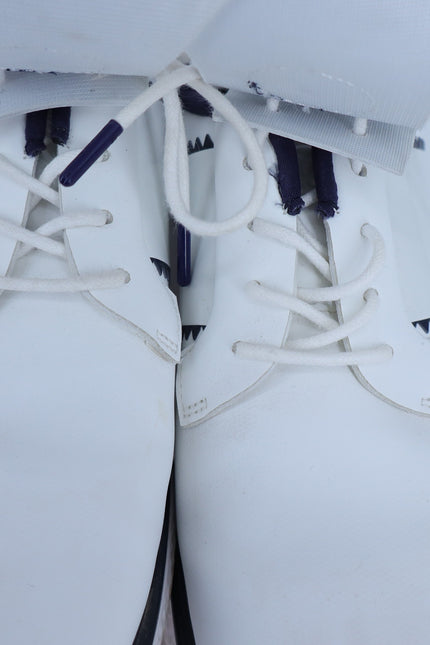 G/FORE Gallivan2r Side Stripe Kiltie Golf Shoe Snow Twilight Sneakers Women's 7M