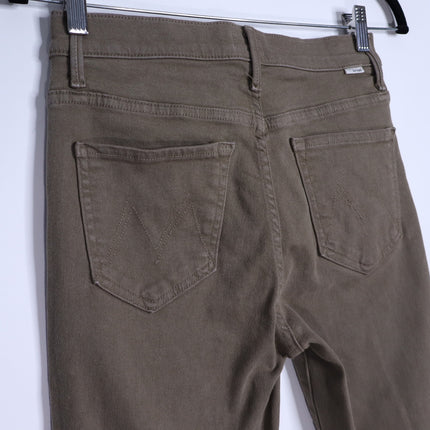 MOTHER Rascal Ankle Step Fray Jeans Capers High Waisted 5 Button Women's 27