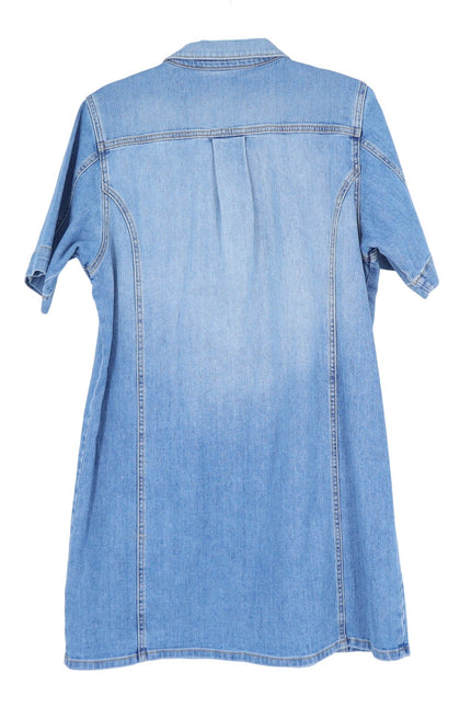 RAMY BROOK Tunechi Denim Mini Dress NWT Blue Light Wash Women's 30/US 10