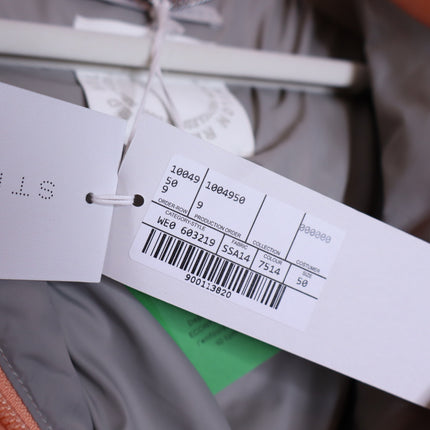 STELLA McCARTNEY NEW Kayla Quilted Down Puffer Jacket Orange Women's 50/16