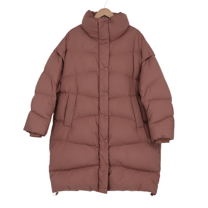Lululemon Long Oversized Jacket Roasted Brown 600 Goose Down Puffer Women's M/L