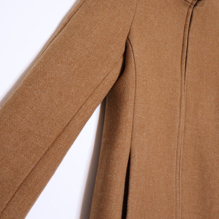 J. CREW Lodge Coat Italian Stadium Wool Jacket Heather Acorn Quilted Women's 0