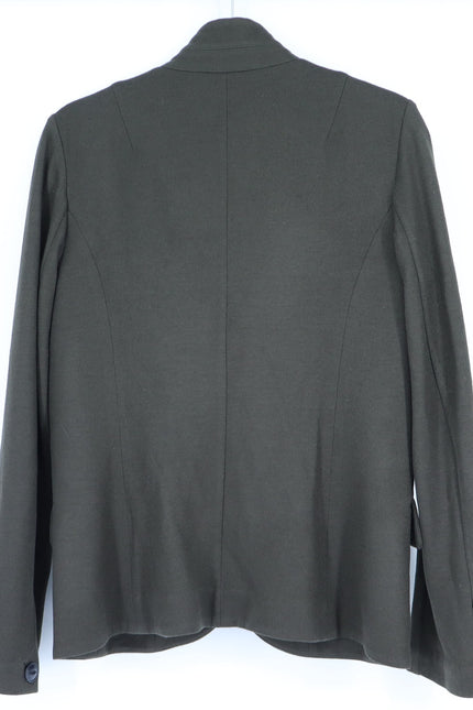 RAG & BONE Slade Wool Blazer Army Green Long Sleeve 4-Pocket Women's 8