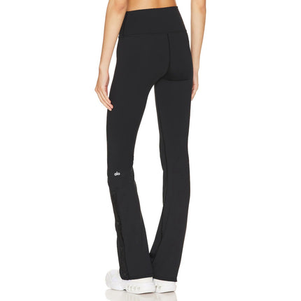 Alo Yoga Airlift Game Changer Legging Black NWT High Waist Flare Leg Women's XS