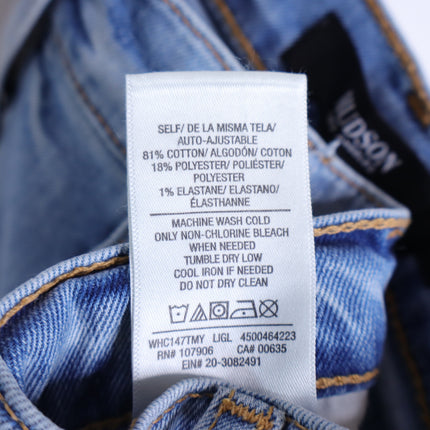 HUDSON NWT Barbara Crop Jeans Boot Cut Lightless Blue Wash High Rise Women's 26