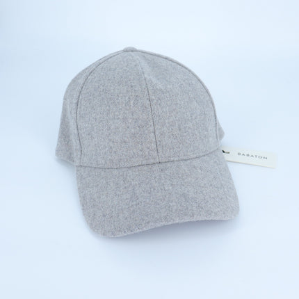 Babaton Premier Baseball Hat Heathered Gray NWT Wool Blend Unisex O/S