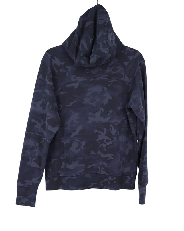 Lululemon Scuba Hoodie Pullover Incognito Camo Multi Grey French Terry Women's 6