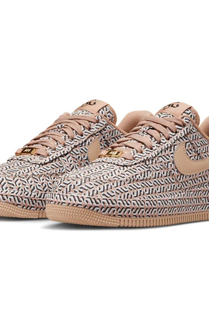 NIKE Air Force 1 LX United in Victory Hemp Sneakers Black Summit White Women's 6