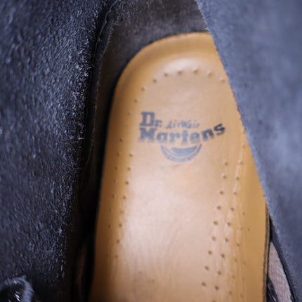 DR. MARTENS 1460 Patent Leather Combat Boots Black Lace Up Women's 7