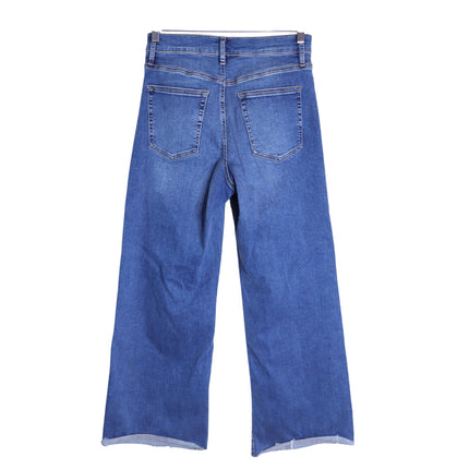 FRAME Le Pixie Slim Palazzo Jeans Blue Mermaid High Rise Women's 30