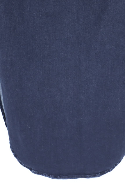 FRANK & EILEEN Donegal Unforgettable Skirt Black Denim Midi Pull On Women's 4