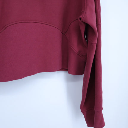 LULULEMON Oversized Scuba Hoodie Mulled Wine Half Zip Sweatshirt Women's XL/XXL