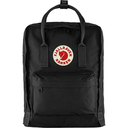 Fjallraven Kanken Classic Backpack Charcoal Black 16L Convertible Bag