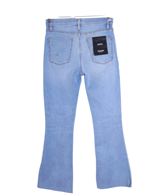 HUDSON NWT Barbara Crop Jeans Boot Cut Lightless Blue Wash High Rise Women's 26