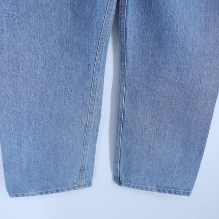 AGOLDE Riley Straight Cropped Jean Renewal Blue Light Wash High Rise Women's 31