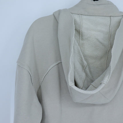 Alo Cruiser Hoodie Sweatshirt Cropped Full Zip Light Sage French Terry Women's S