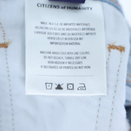 Citizens of Humanity Brynn Drawstring Jeans Portola Blue Light Wash Women's 25