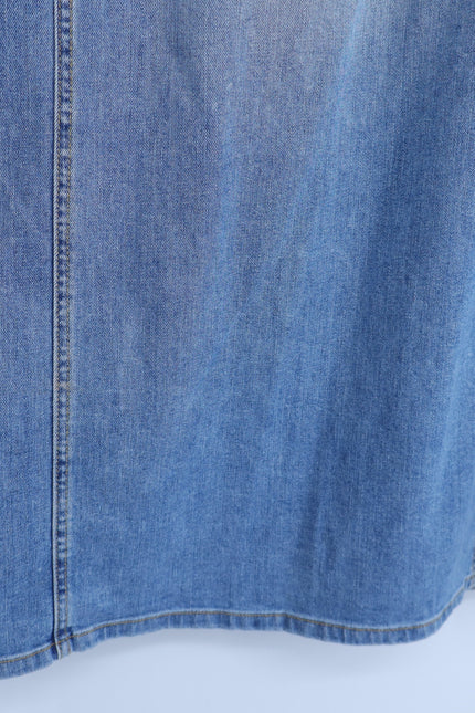RAMY BROOK Tunechi Denim Mini Dress NWT Blue Light Wash Women's 30/US 10