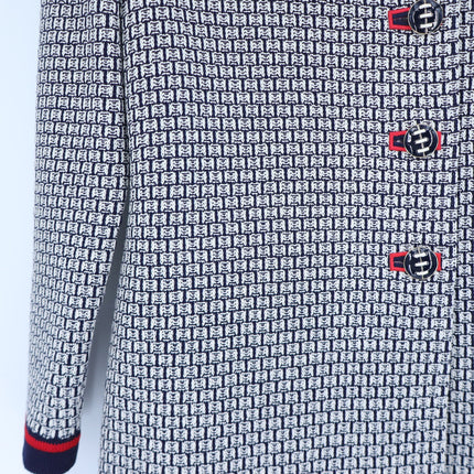 ST. JOHN Collection Longline Knit Jacket Summer Wool Quiet Luxury Women's 6