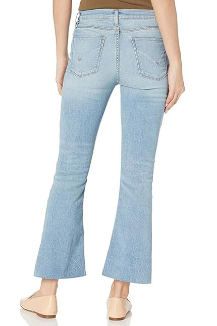 HUDSON NWT Barbara Crop Jeans Boot Cut Lightless Blue Wash High Rise Women's 26