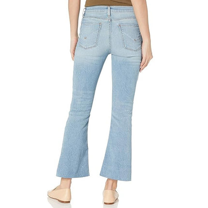 HUDSON NWT Barbara Crop Jeans Boot Cut Lightless Blue Wash High Rise Women's 26