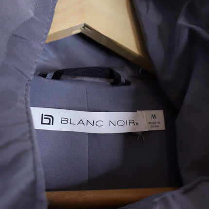 BLANC NOIR Hooded Water Resistance Anorak Jacket Gray Camo Women's M