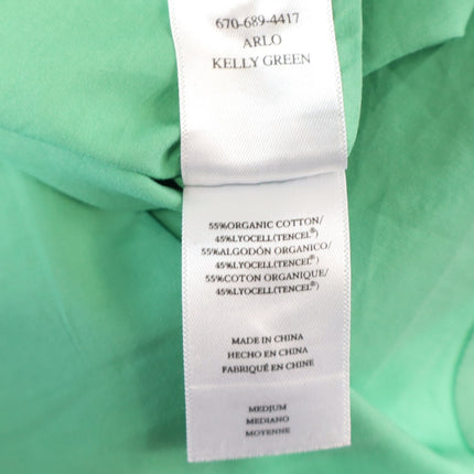 Rails Arlo Shirt Kelly Green Button Up Long Sleeve Relaxed Fit Women's M