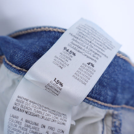 MOTHER Rascal Ankle Snippet Jeans Push The Envelope Blue Light Wash Women's 29