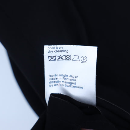 AKRIS Punto Knot Strap Sleeveless Blouse Black Scoop Neck Women's 4