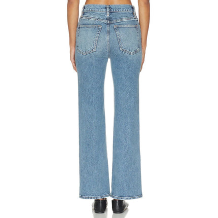 Frame Pixie Arrow Jeans Cloudlet Blue Medium Stonewash NWT Bootcut Women's 30